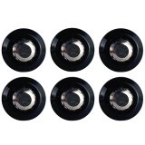 BLOX Racing New Fender Washers Kit M6 12pt - 6pc Large Diameter Black thumbnail 3