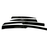 BLOX Racing 06-11 Honda Civic Door Sun Visors MU Type Smoked Acrylic 4pcs thumbnail 1