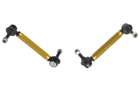 Whiteline 07+ Nissan Skyline R35 GT-R Rear Swaybar link kit h/duty-adjustable steel ball thumbnail 3