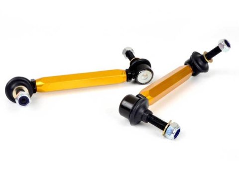 Whiteline 07+ Nissan Skyline R35 GT-R Rear Swaybar link kit h/duty-adjustable steel ball thumbnail 6