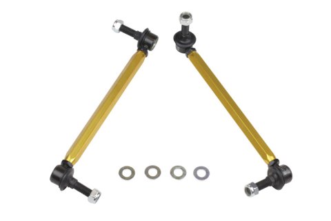 Whiteline 05+ Mustang Coupe 8cyl (Inc Shelby GT/ GT500) Front Swaybar Link Kit H/Duty Adj Steel Ball thumbnail 3