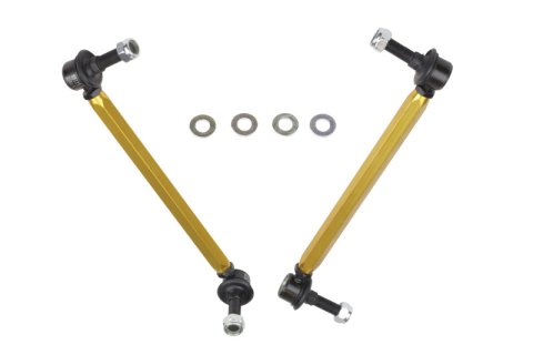 Whiteline 05+ Mustang Coupe 8cyl (Inc Shelby GT/ GT500) Front Swaybar Link Kit H/Duty Adj Steel Ball thumbnail 8