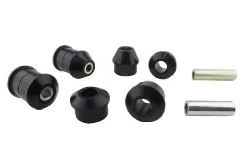 Whiteline Mazda 3/81-12/85 323 BD FWD / 10/85-4-90 323 BF Rear Trailing Arm Lower Fr&Rr Bushing Kit thumbnail 1