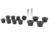 Whiteline 1986-1995 Suzuki Samurai Front Leaf Spring Eye And Shackle Bushings thumbnail 1