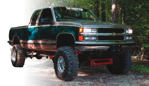 Skyjacker Suspension Lift Kit Component 1988-1992 Chevrolet K2500 Pickup 6 Lug Wheel