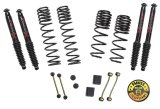 Skyjacker 2018 Jeep Wrangler Rubicon (JL) 2DR 2in-2.5in Suspension Lift Kit w/Black Max Shocks thumbnail 2