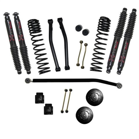 Skyjacker 2020 Jeep Gladiator JT Non-Rubicon Suspension Lift Kit 3.5in Fr 2in Rr w/Blk Max Shocks thumbnail 2