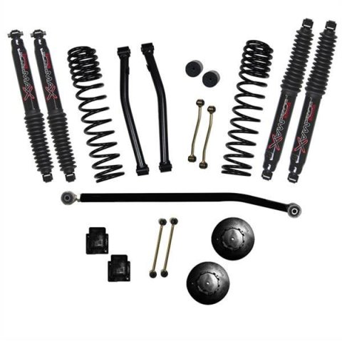 Skyjacker 2020 Jeep Gladiator JT - Rubicon Suspension Lift Kit 3.5in Fr 2in Rr w/ Black Max Shocks thumbnail 1
