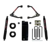 Skyjacker 2017-2018 GM 1500 4WD 3.5-4in UCA Lift Kit w/Rear Black Max B8500 Shocks thumbnail 1