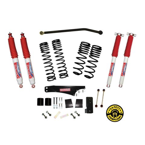 Skyjacker 2007-2018 Jeep Wrangler (JK) Suspension Lift Kit w/ Hydro Shocks thumbnail 1