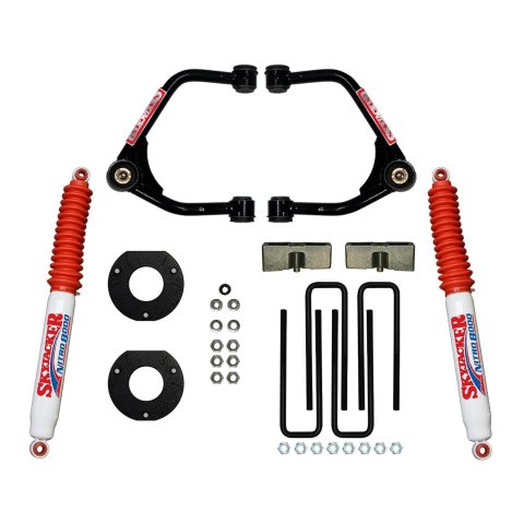 Skyjacker Suspension 3.5in Lift Kit Rear Nitro 8000 Shocks 19-21 GMC Sierra 1500(Crew Cab Short Bed)