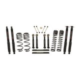 Skyjacker 97-02 Jeep TJ 4in D-Rate Long Travel Kit w/ Adj. FR/RR Lower Flex Links/Black Max Shocks thumbnail 1