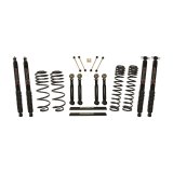 Skyjacker 03-06 Jeep TJ 4in D-Rate Long Travel Kit w/ Adj. FR/RR Lower Flex Links/Black Max Shocks thumbnail 2