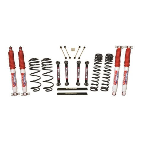 Skyjacker 03-06 Jeep TJ 4in D-Rate Long Travel Kit w/ OE FR/RR Lower Links/Nitro 8000 Shocks thumbnail 2