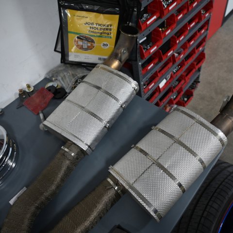 DEI Universal Muffler Shield Kit thumbnail 3