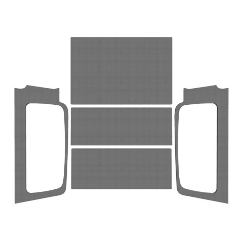 DEI 04-06 Jeep Wrangler LJ Unlimited Headliner Complete Kit - Gray