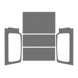 DEI 04-06 Jeep Wrangler LJ Unlimited Headliner Complete Kit - Gray thumbnail 3