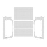 DEI 04-06 Jeep Wrangler LJ Unlimited Headliner Complete Kit - White thumbnail 1