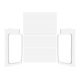 DEI 04-06 Jeep Wrangler LJ Unlimited Headliner Complete Kit - White thumbnail 2