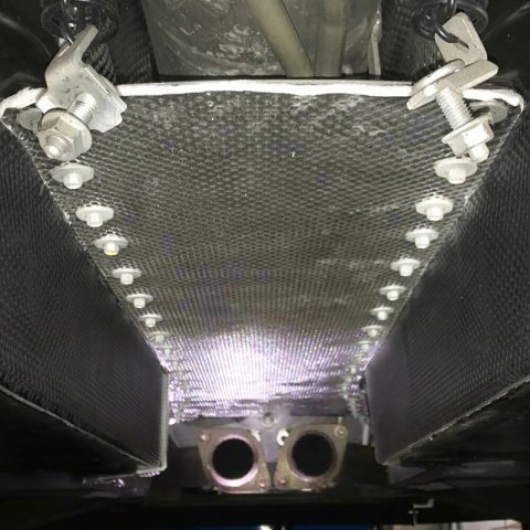 DEI Corvette C5 Trans. Tunnel Shield thumbnail 9
