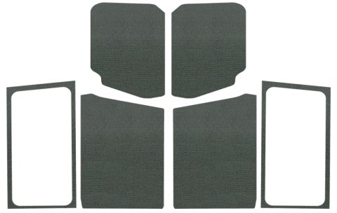 DEI 18-23 Jeep Wrangler JL 2-Door Boom Mat Complete Headliner Kit - 7 Piece - Gray thumbnail 4