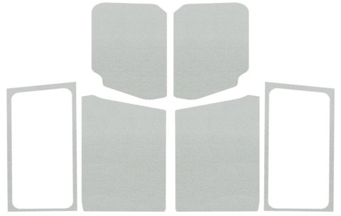 DEI 18-23 Jeep Wrangler JL 2-Door Boom Mat Complete Headliner Kit - 7 Piece - White thumbnail 4