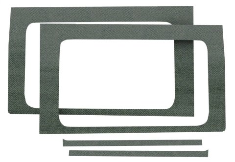 DEI 18-23 Jeep Wrangler JL 2-Door Boom Mat Rear Side Window Trim - 2 Piece - Gray thumbnail 7