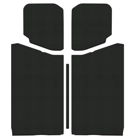 DEI 18-23 Jeep Wrangler JL 2-Door Boom Mat Headliner - 5 Piece - Black thumbnail 2