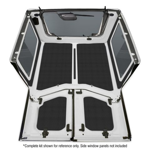 DEI 18-23 Jeep Wrangler JL 2-Door Boom Mat Headliner - 5 Piece - Black thumbnail 6