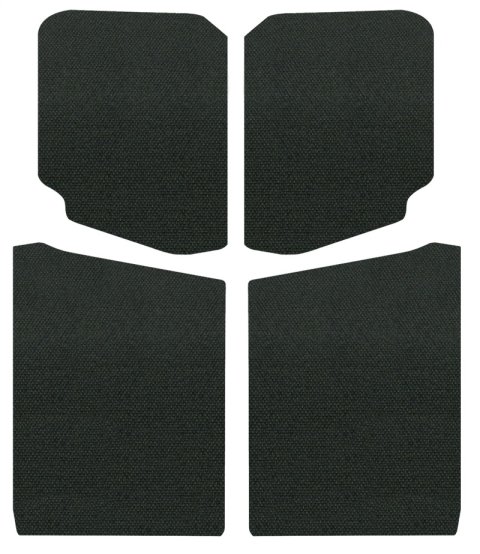 DEI 18-23 Jeep Wrangler JL 2-Door Boom Mat Headliner - 5 Piece - Black thumbnail 7