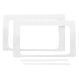 DEI 18-23 Jeep Wrangler JL 4-Door Boom Mat Rear Side Window Trim - 4 Piece - White thumbnail 2