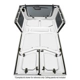 DEI 18-23 Jeep Wrangler JL 4-Door Boom Mat Rear Side Window Trim - 4 Piece - White thumbnail 4