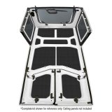 DEI 18-23 Jeep Wrangler JL 4-Door Boom Mat Rear Side Window Trim - 4 Piece - Black thumbnail 4