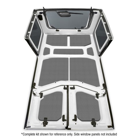 DEI 18-23 Jeep Wrangler JL 4-Door Boom Mat Headliner - 9 Piece - Gray thumbnail 4