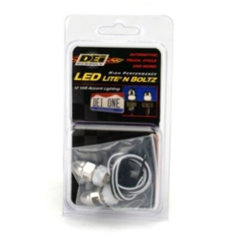 DEI LED LiteN Boltz License Plate Lighting Kit - Dome Head - 4pc - Satin thumbnail 8