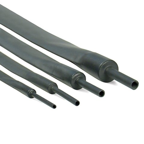 DEI Hi-Temp Shrink Tube Kit - 9/12/18/24mm x 2ft - Black thumbnail 5