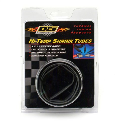 DEI Hi-Temp Shrink Tube 18mm x 4ft - Black thumbnail 3