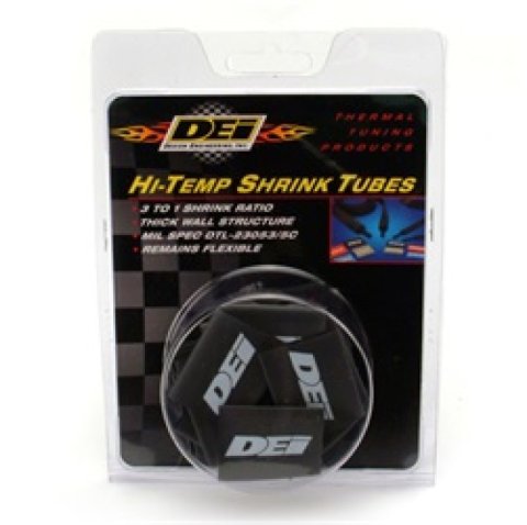 DEI Hi-Temp Shrink Tube 18mm x 1.5in - Black thumbnail 5
