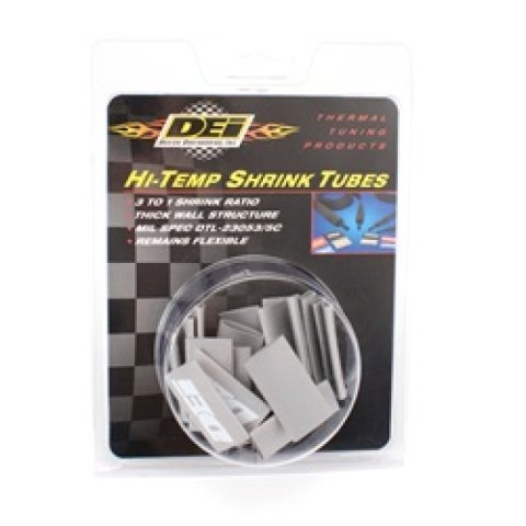 DEI Hi-Temp Shrink Tube 12mm x 1.5in - Gray thumbnail 5