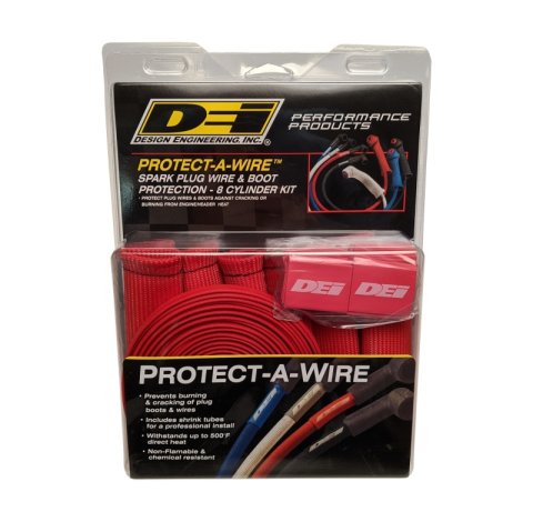 DEI Protect-A-Boot and Wire Kit 8 Cylinder - Red thumbnail 4