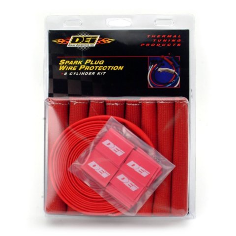 DEI Protect-A-Boot and Wire Kit 8 Cylinder - Red thumbnail 5
