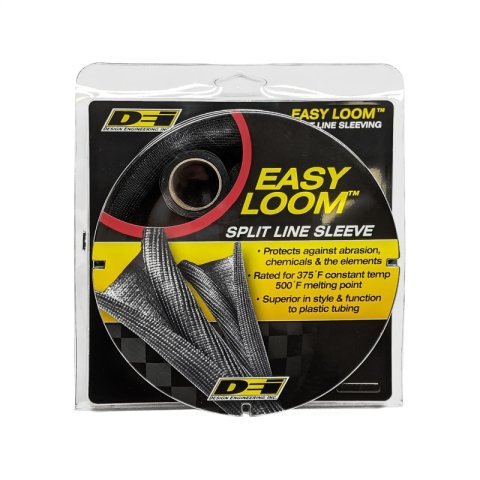 DEI Split Wire Sleeve Easy Loom 19mm-3/4in x 10 Black thumbnail 3