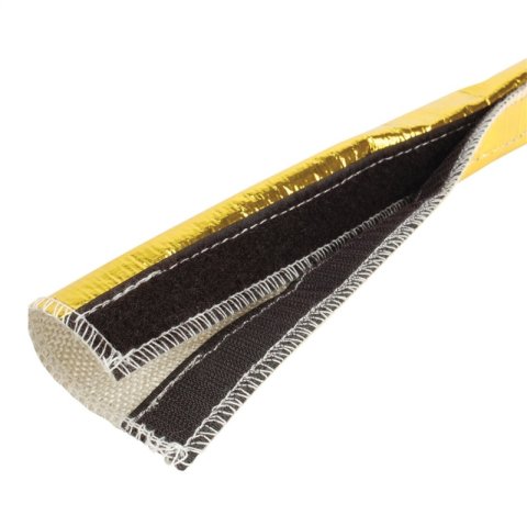 DEI Heat Shroud 1/2in to 1-1/4in I.D. x 3ft - Gold thumbnail 6