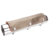 DEI Pipe Shield w/Stainless Steel Clamps - 6in x 24in - Titanium thumbnail 7