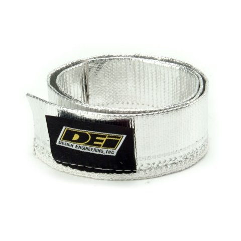 DEI Heat Sheath 1-1/4in I.D. x 3ft - Aluminized Sleeving - Sewn Edge thumbnail 6