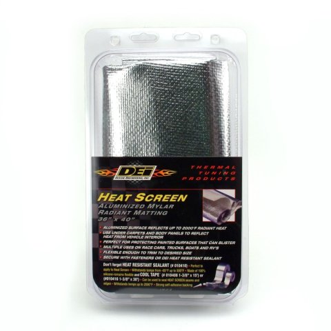 DEI Heat Screen 36in x 40in - Mylar Radiant Glass Fiber Matting thumbnail 4