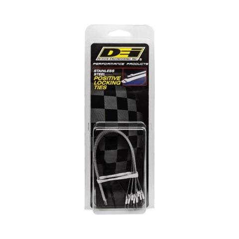 DEI Stainless Steel Positive Locking Tie 1/2in (12mm) x 9in - 8 per pack thumbnail 3