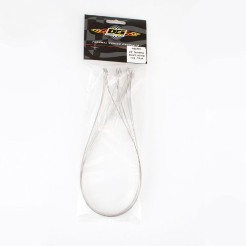 DEI Stainless Steel Locking Tie 20in - 10 per pack thumbnail 3