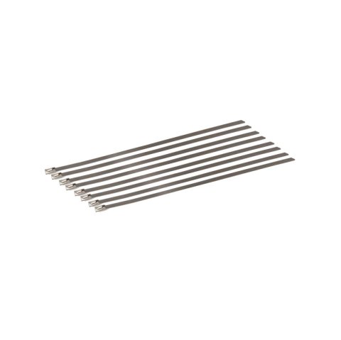DEI Stainless Steel Locking Tie 8in - 8 per pack thumbnail 2