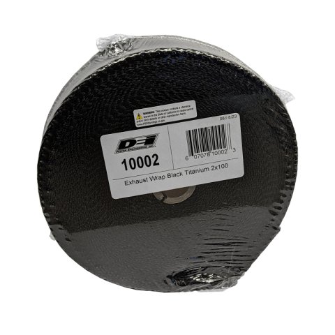 DEI Exhaust Wrap 2in x 100ft - Titanium - Black thumbnail 2